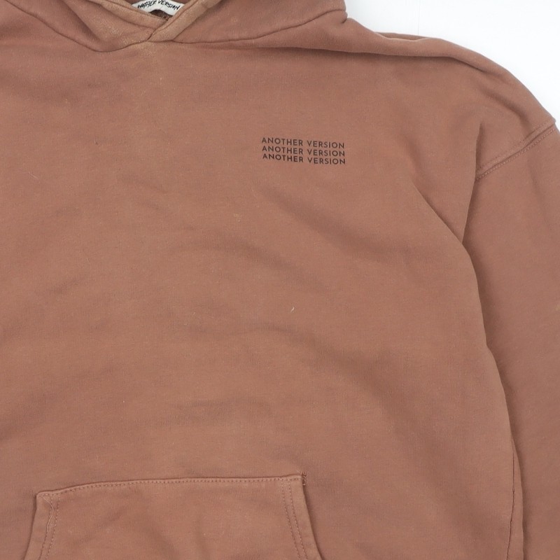 Another Version Women’s Brown Pullover Hoodie Siz… - image 12