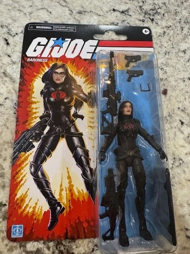 GI Joe Classified retro cardback Baroness new hasbro cobra