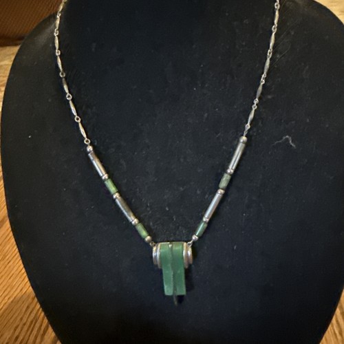 Art Deco Machine Age Necklace Estate