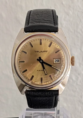 Trumpf KIENZLE 051 - 60´s Vintage - Herrenuhr Handaufzug - schöne Rarität - Bild 1 von 4