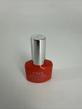 CND Shellac Luxe 60 Second Removal Gel Polish #112 ELECTRIC ORANGE Color NWOB