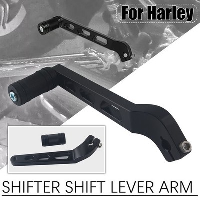  ️For Harley Dyna 91-17 FX Softail FLHC/S Gear Shift Lever Arm w/ Shifter Peg