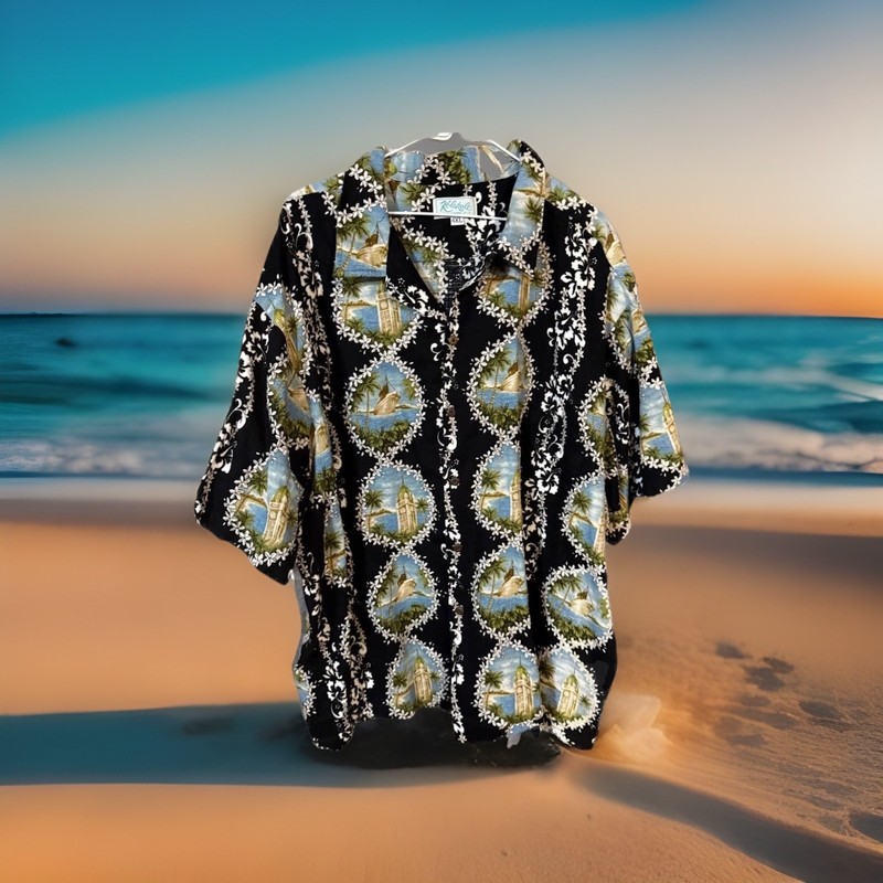 Men’s 4XL Kolekole Hawaiian 🌺 Shirt 