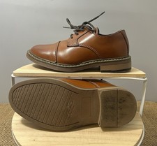 Bruno Marc Boys Oxford Kids Youth Lace Up Dress Shoes Brown 11 SBOX211K Leather