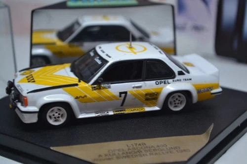 VITESSE - 1980 SWEDEN RALLY - OPEL ASCONA 400 - 1/43 SCALE MODEL RACE CAR L174B