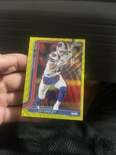 Topps Chrome 2025 Gold Khalil Shakir Buffalo Bills #32 NFL Serial /275