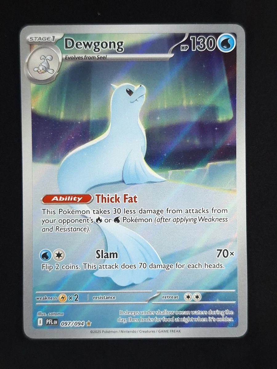 Preços baixos em Cartões TCG de Pokémon Dewgong | eBay