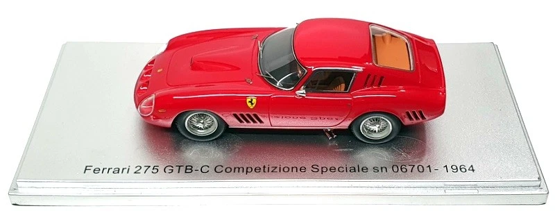 Kess 1/43 Scale KE43056360 - Ferrari 275 GTB-C Competizione Speciale 1964 - Red — 第 4/4 张图片