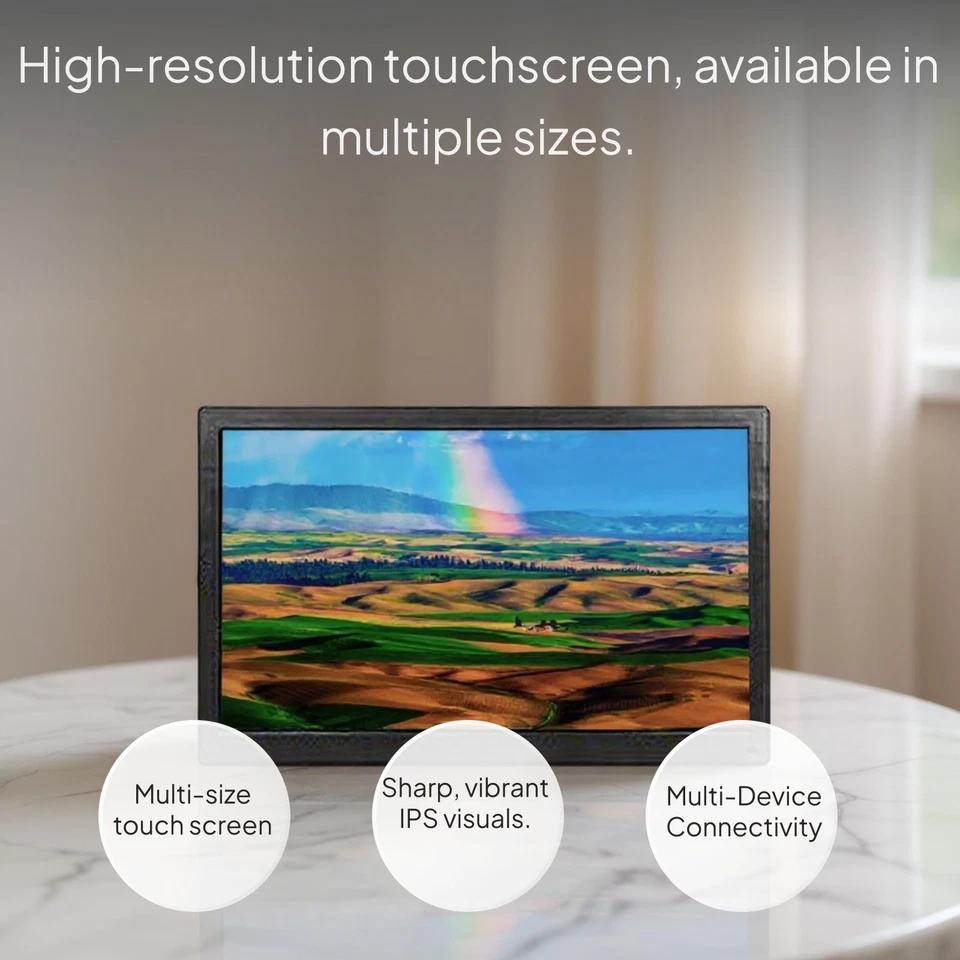 Mini IPS Portable Touch Display, HDMI D-sub, 15.6in - Image 2 of 4