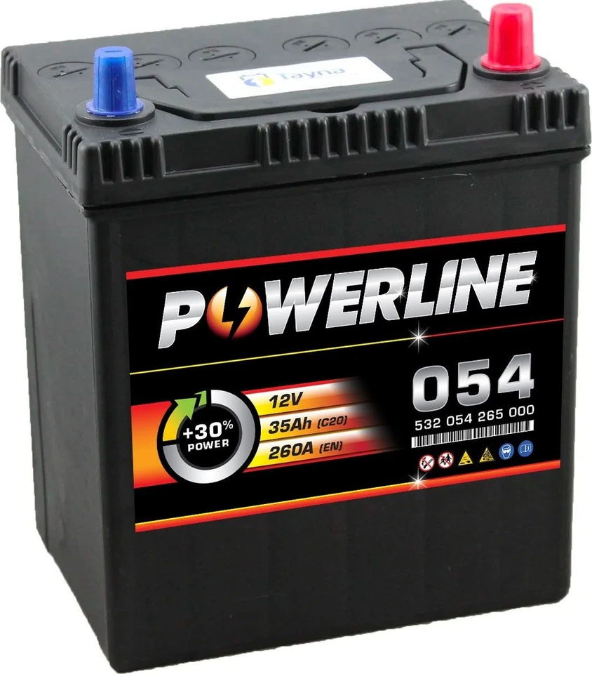 Battery fits SUZUKI BALENO 1.0 1.2 1.3 1.6 1.8 1995 on 054 265A 32Ah Powerline - Image 2 of 4