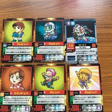 Mobile Suit Gundam Lot Amuro Ray Mobile Powers Card Rare Anime