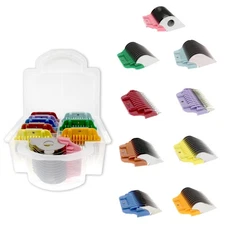 9 Wide Hair Clipper Guard Attachment Set Fits for A5 Type Blade with Colorful...