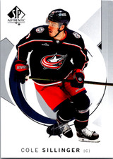 2024-25 SP Authentic Cole Sillinger #49 Blue Jackets
