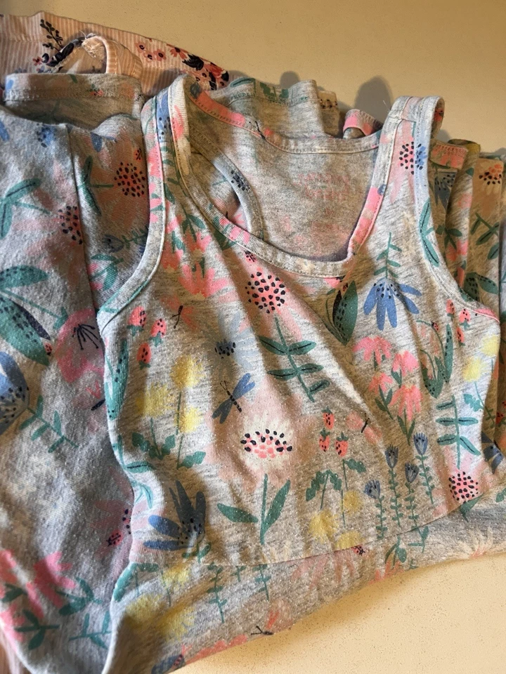 H&M JUMPING BEANS 女孩儿童连衣裙 6 码连衣裙套装 3 件套连衣裙 — 第 4/4 张图片