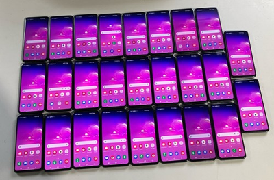 #ad Samsung Galaxy S10e SM G970U1 128gb Prism Blue Clean IMEI Unlocked Lot 26 *Read $1820.00