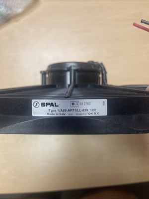 SPAL 1840 CFM 14in High Performance Fan - Push/Curved (VA08-AP71/LL-53S)