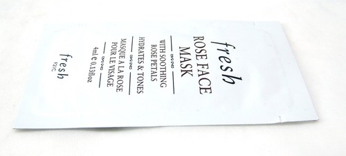 Fresh F21C ROSE Lot of 4 Face Masks 4 ml., 0.13 oz @ NEW Packets - Picture 3 of 5