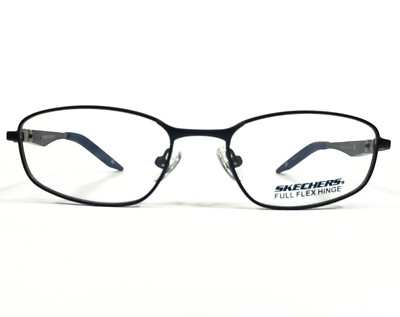 Skechers SE1092 091 Blue Metal Oval Optical Eyeglasses Frame 48-17-130 SE RX