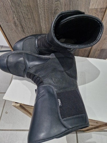 Polo Motorradstiefel Herren Gr.42 Schwarz Leder - Bild 9 von 15