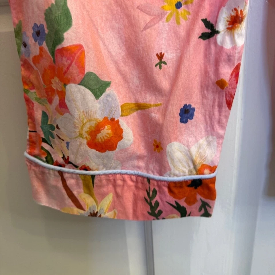 Pantalones de pijama para mujer The Cat's talla S rosa floral Foto 3 de 4