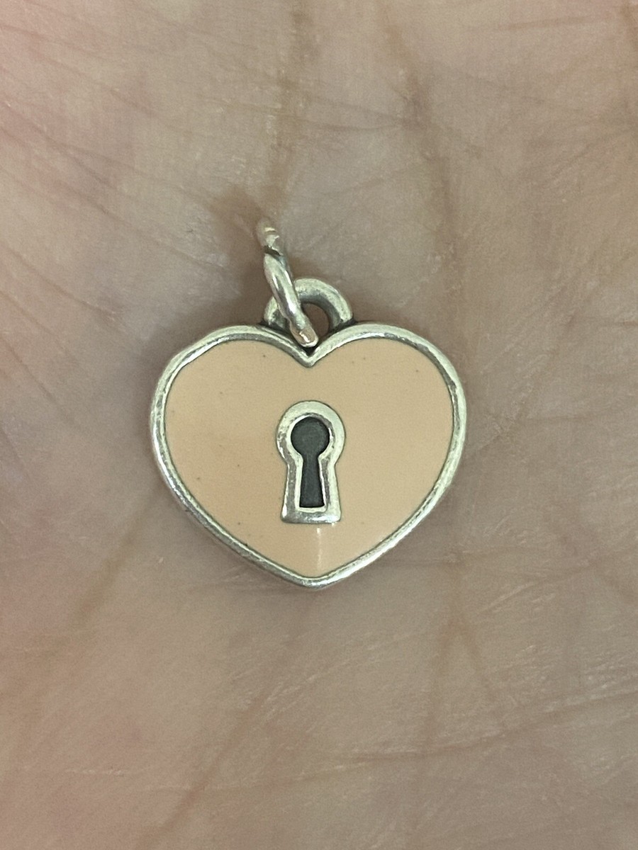 James Avery heart hook charm ? James Avery Sterling Silver Love You More Heart Charm on  main image 3