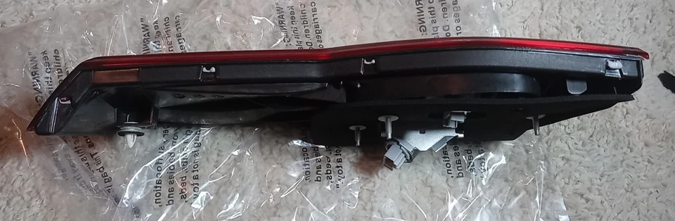 Luz trasera interior del maletero izquierdo Honda Accord 2001-02 lámpara de freno completa Foto 4 de 4