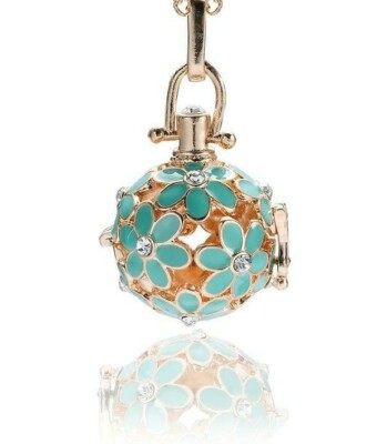 Harmony Locket (2) colors BABY Caller/Diffuser with Rhinestones/NO Chain~