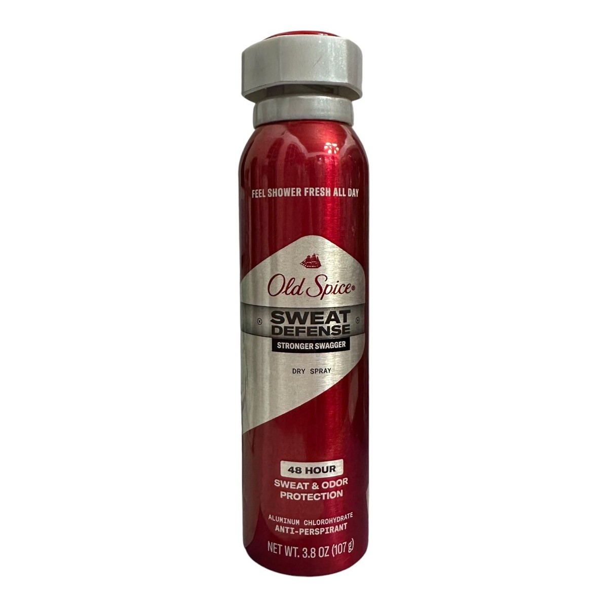 Old Spice Sweat Defense Stronger Swagger Dry Spray 3.8 oz 48H Anti 