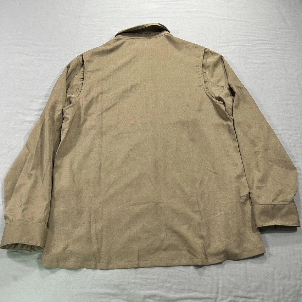 Browning Heritage Shirt Womens Large Brown Button Up Vented Hunting Shooting - Image 2 of 4
