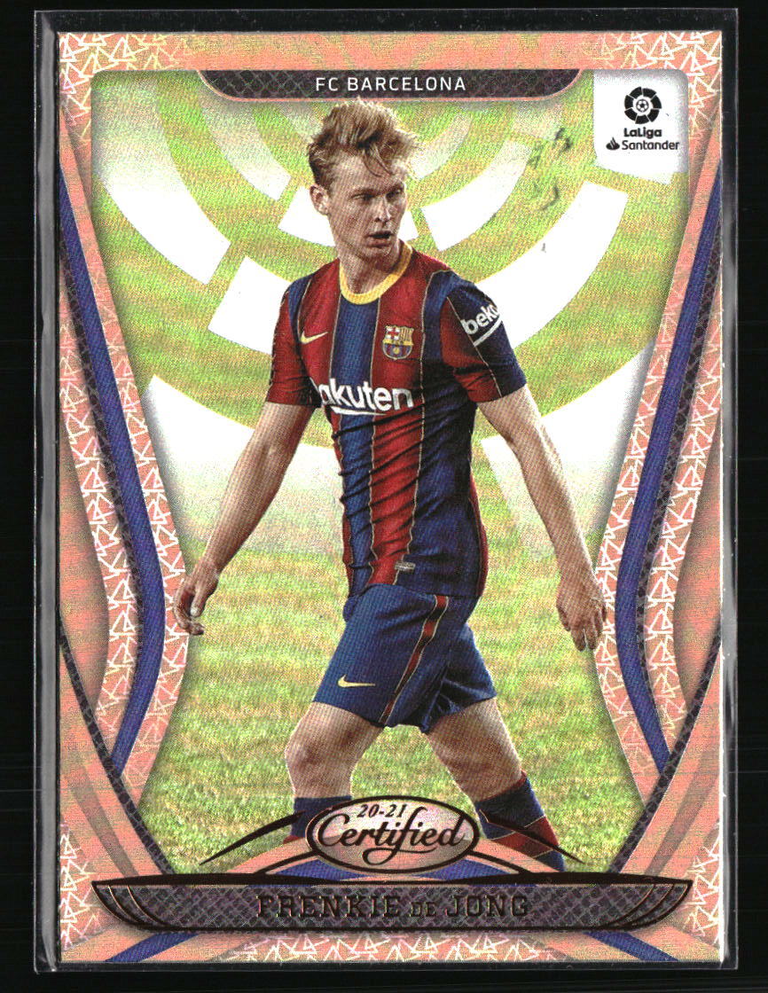 Frenkie De Jong 2020 Panini Certified LaLiga #17 Soccer Card