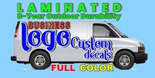 Custom Van Decal   Full-Color Business Logo S...