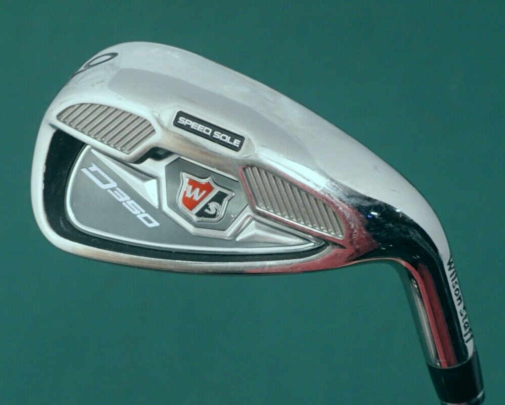 Wilson Staff D350 Speed Sole 9 Iron Uniflex Steel Shaft Wilson Staff Grip Wilson Staff D350 Speed Sole 9 Iron Uniflex Steel Shaft Wilson Staff Grip