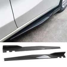 For Honda Fit 47 Side Skirt Extension Rocker Panel Splitter Carbon Fiber For Honda Fit 47 Side Skirt Extension Rocker Panel Splitter Carbon Fiber