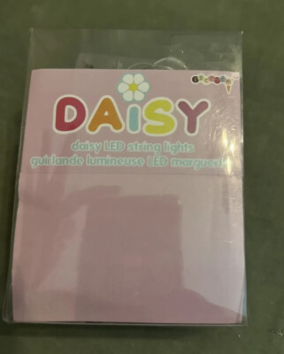 Iscream Daisy LED String Lights 865-111. New In Packaging.  Battery Operated.