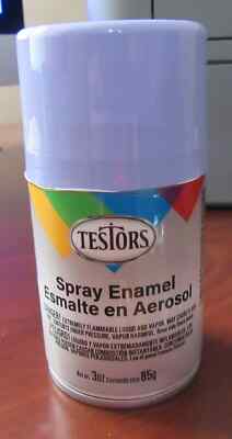 Testors Enamel & Lacquer Spray Paint Cans 3 oz. gloss, flat for plastic models