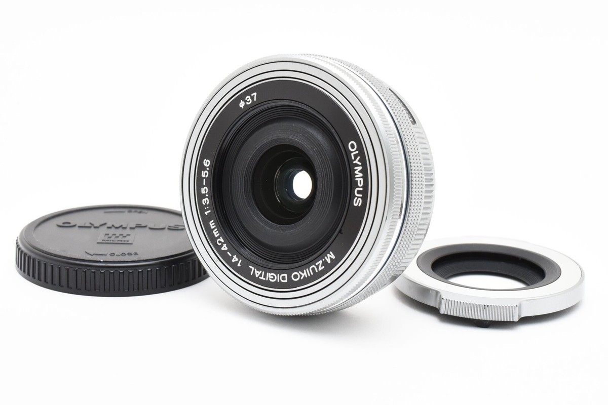 Olympus M.Zuiko Digital ED 14-42mm f/3.5-5.6 EZ Lens w/LC-37C Lens