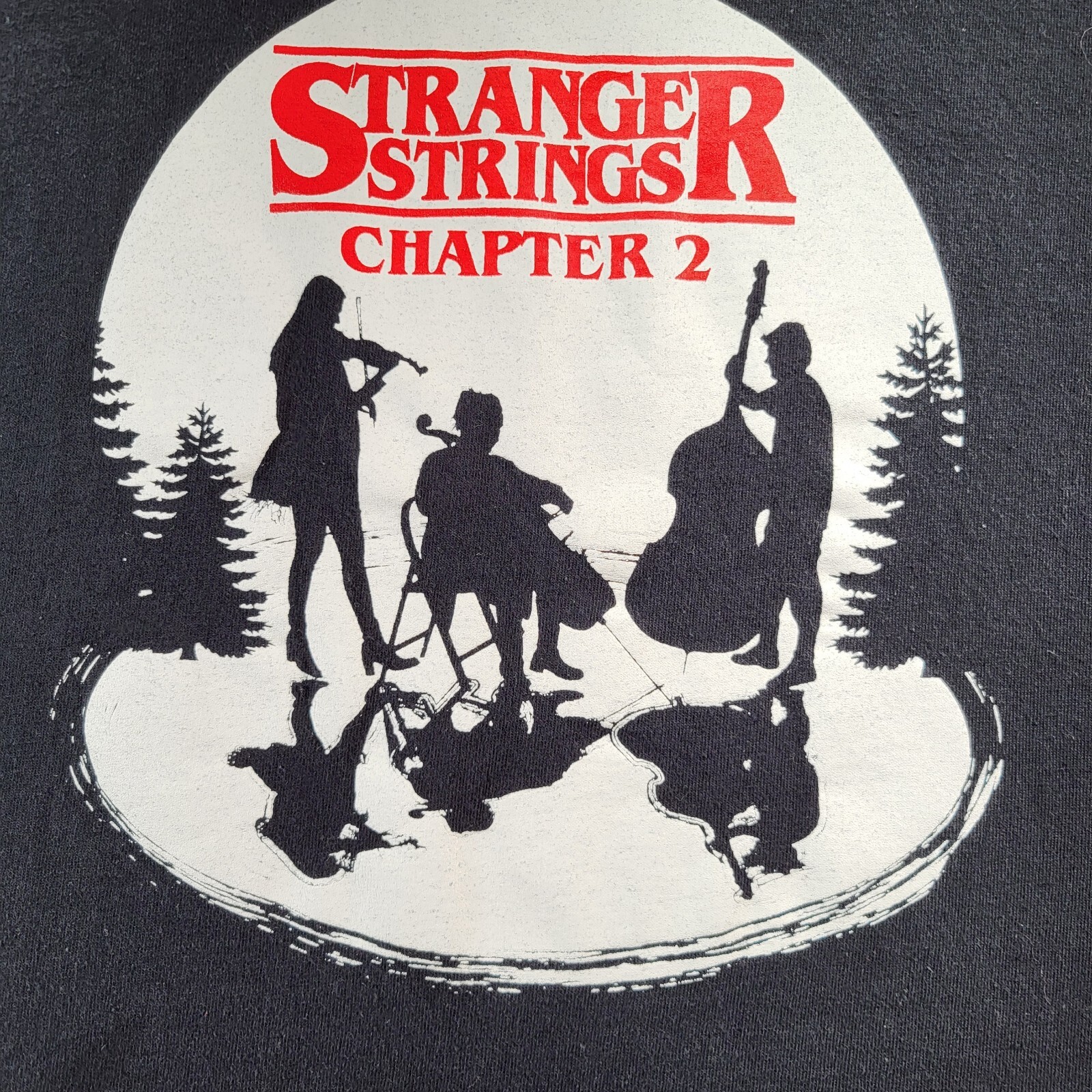 Stranger Things Chapter 2 Black Short Sleeve Gild… - image 2
