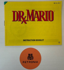 Thumbnail of ebay&reg; auction 205211268249 | Dr Mario Nintendo Nes Spielanleitung UK Version