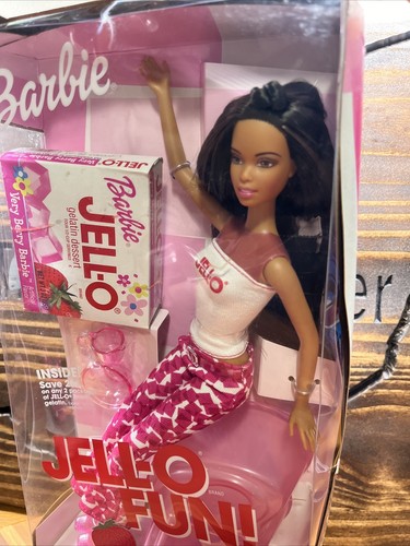 VTG Jello Fun African American 2001 BARBIE Doll New IN Box RARE - Picture 5 of 12