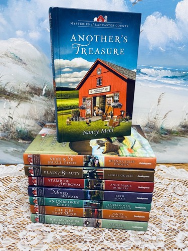Mysteries of Lancaster County Series-Lot of 8 ~ Guideposts HB Books 1st Editions