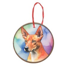 Cirneco dell' Etna Design Holographic Dog Ornament