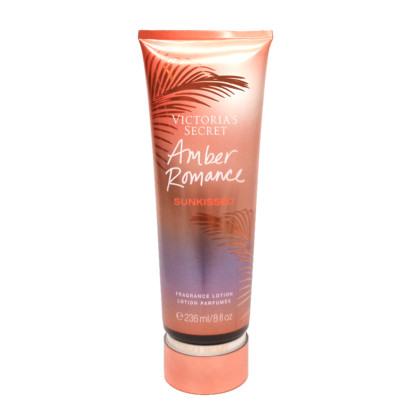 VICTORIA'S SECRET AMBER ROMANCE SUNKISSED FRAGRANCE BODY LOTION 8 FL OZ. SEALED