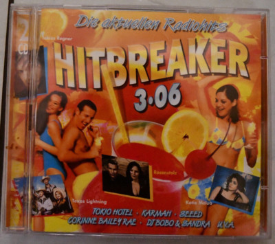 Hitbreaker 3-06 ( 2 CD, 2006 ) Tokio Hotel, Rosenstolz , Seeed, DJ Bobo, Sasha