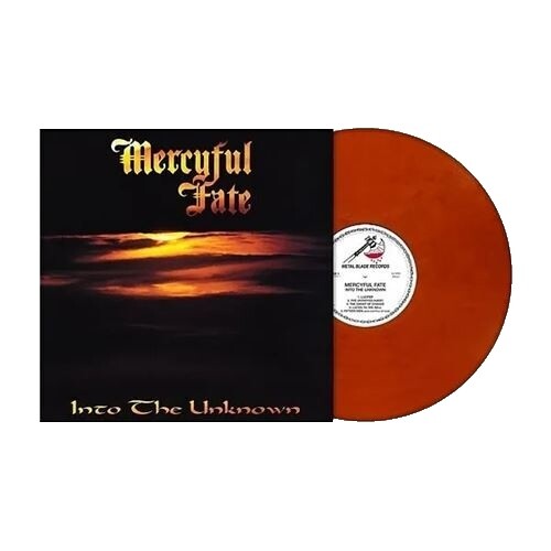 中古レコード　MERCYFUL FATE RAVE-ON メタリカがカバー MERCYFUL FATE Album S/T Record -White Vinyl, RAVE ON RMLP-002