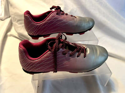 Girls DSG Pink/Grey Soccer Cleats SZ 2.5 Youth | eBay
