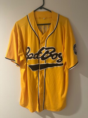 BAD BOY ユニホーム Notorious BIG 黄色 タンク 2XL Biggie Smalls Notorious B.I.G. Bad Boy #72 Juicy Video Jersey M | eBay