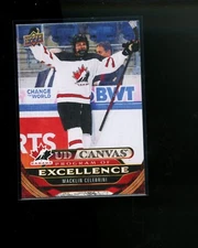 2024-25 Upper Deck Series 2 Program Excellence Canvas #C259 Macklin Celebrini 