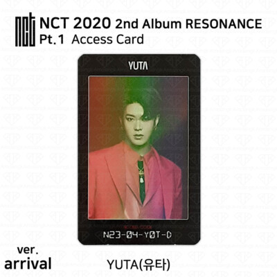 NCT 2020 2nd Album Resonance Pt.2 Photocard Access Card Arrival