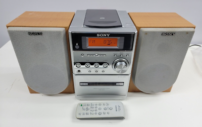 Sony HCD-NE3 Mini Hi-Fi Stereo System CD Cassette Tape AM/FM +