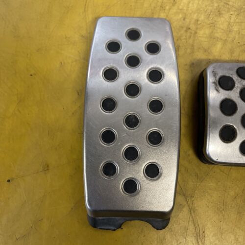 Vauxhall Corsa D Copri Pedale Acceleratore Freno Frizione Pedale Cromato 06-14 RZ12G - Foto 3 di 12